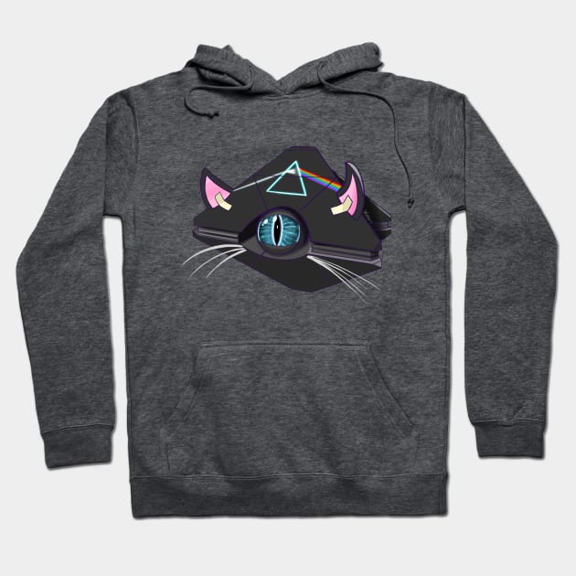 Dark Side Cat Shell Hoodie by itWinter